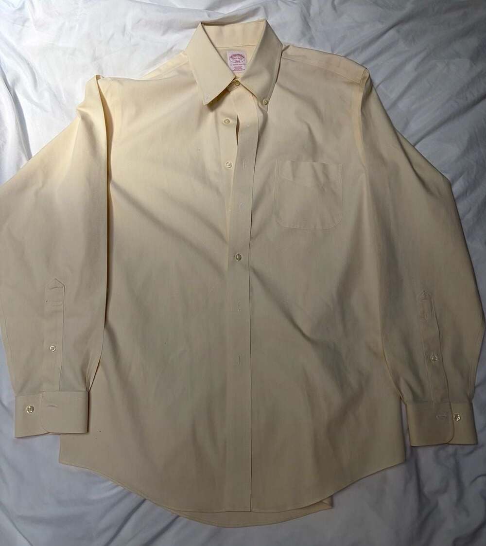 Brooks Brothers 346 The Original Polo Shirt Non-Iron Button-Down Dress Shirt